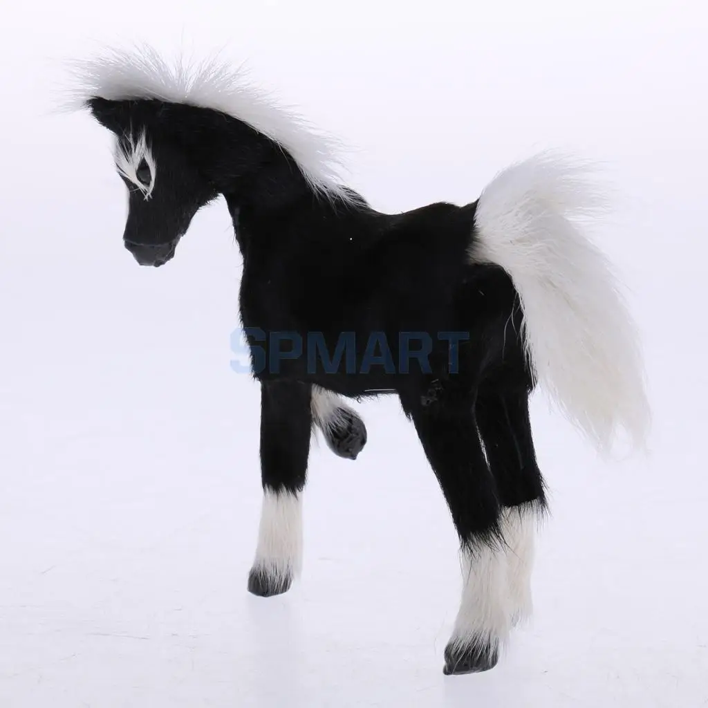 Realistic Farm Yard Zoo Horse Animal Model Figurines Children Toy Playset Gift Home Decoration Horse Model