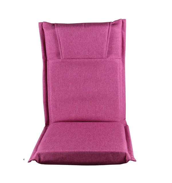 Современный Пол ленивый откидной стул легкий портативный складной стул ткань мягкая Мода Досуг кресло диван шезлонг - Цвет: red color
