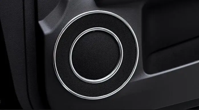 8pcs Stainless steel door speaker sound rings for ES200 ES250 ES300h ES350 2013 2014 2015 2016 2017 year | Автомобили и мотоциклы