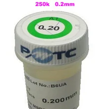 5 шт. PMTC свинцовый припой в шариках 250 k 0,2 мм для bga rework реболлинг пайка мяч