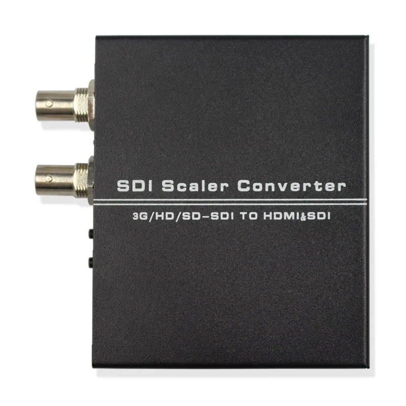 SDI к HDMI Scaler видео аудио конвертер адаптер, SDI(SD-SDI/HD-SDI/3G-SDI) и HDMI выход, sdi2hdmi scaler