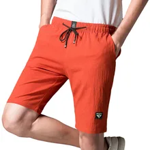 Для мужчин шорты высокое качество летом Smart Повседневное х/б мужские шорты Уличная мода плотная Бизнес Формальные Чино шорты больших размеров