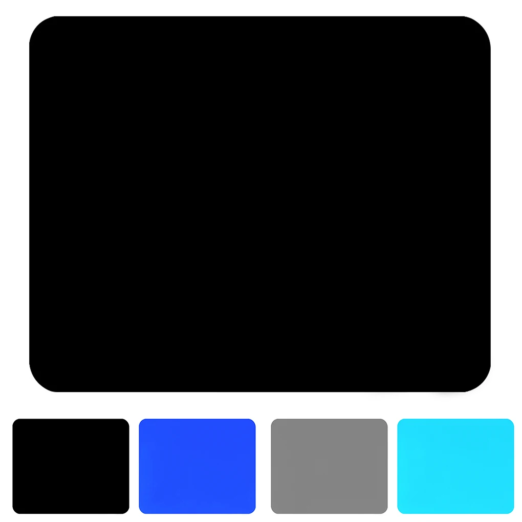 

Solid Color Ultra Thin Student Fabric Gaming Mouse Pad Colorful Mat Tasteless Non Slip Gift