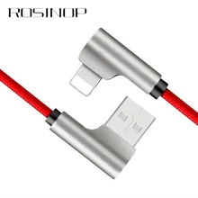 Cheap Rosinop 2.4A Fast Charge Cable For chargeur iphone Cable USB tipo c For Lightning huawei p30 20 10 Nylon USB Micro kabel Cheap Rosinop 2.4A Fast Charge Cable For chargeur iphone Cable USB tipo c For Lightning huawei p30 20 10 Nylon USB Micro kabel