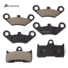 ATV Front 4pcs+Rear 2pcs Semi metallic non asbestos Brake Pad for CF Moto CF500 500CC CF 600 600CC X5 X6 X8 U5 ATV UTV Shineary ATV Front 4pcs+Rear 2pcs Semi metallic non asbestos Brake Pad for CF Moto CF500 500CC CF 600 600CC X5 X6 X8 U5 ATV UTV Shineary