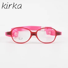Кирка Детские небьющиеся очки оправы очки с гибкой оправой милые модные оптические РЕЦЕПТ оправа для очков для детей