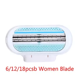 6/12/18pcs/lot Female Razor Blade Shaving For Women Blades Woman Shaver Razor Blades Replacement Head For Venuse 6/12/18pcs/lot Female Razor Blade Shaving For Women Blades Woman Shaver Razor Blades Replacement Head For Venuse