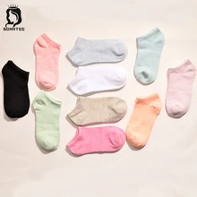 Тонкие Kawaii дышащие хлопковые Модные женские забавные носки женские s различных цветов женские милые носки повседневные дезодорирующие летние женские