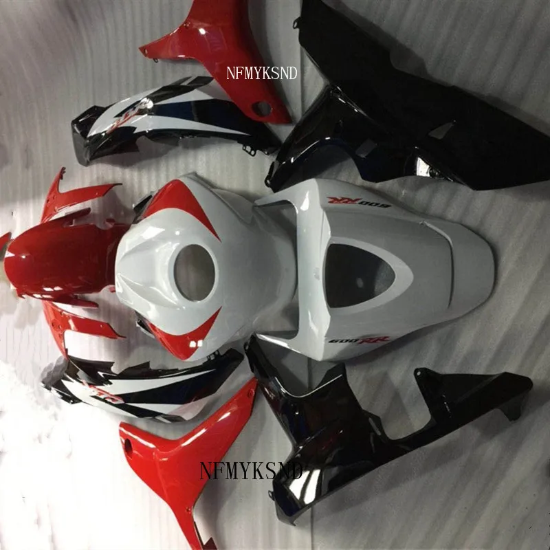 Высококачественные обтекатели под давлением подходят для Honda CBR600RR 07 08 F5 красный
