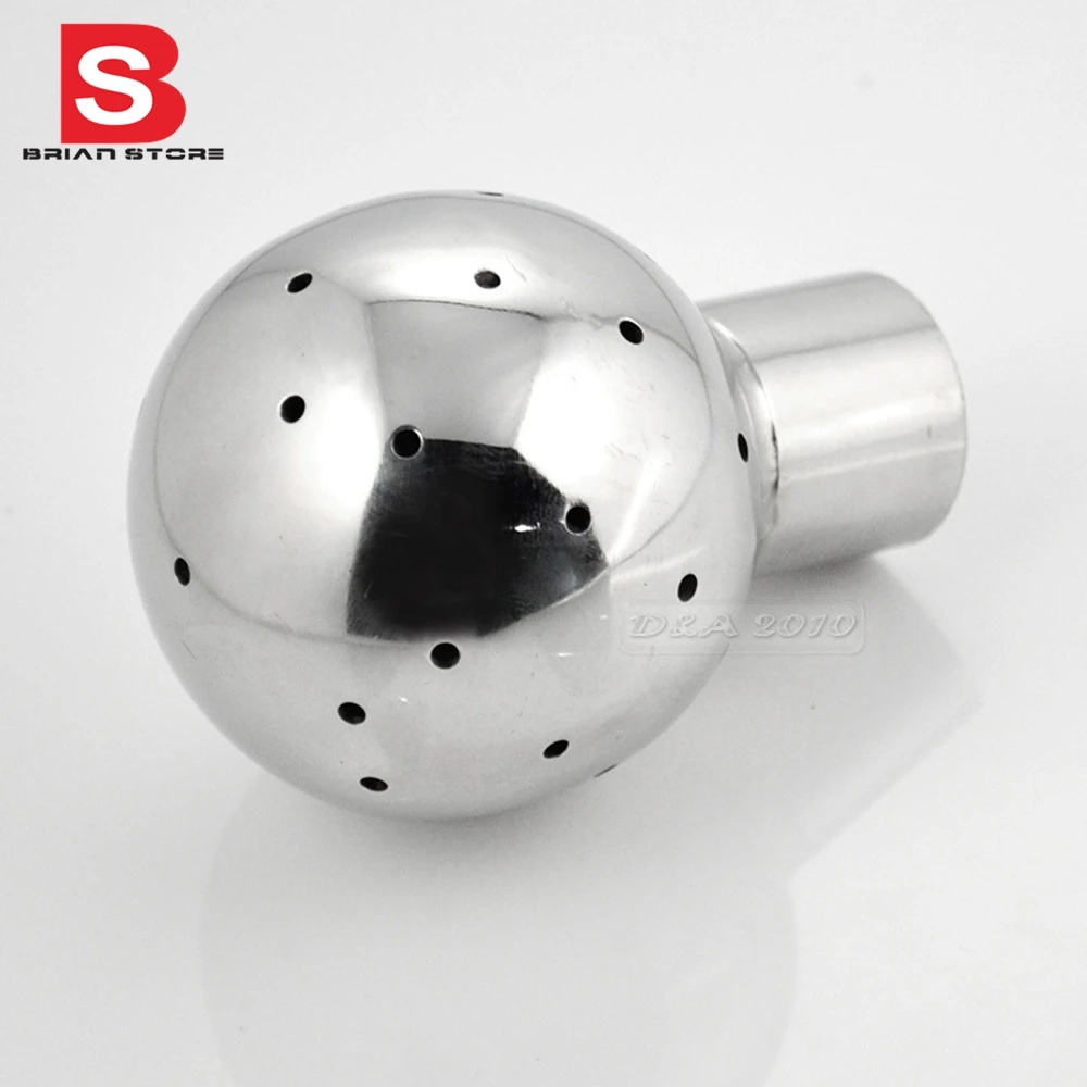 

45MM 1-3/4" Pipe to 76MM 3" Ball Sanitary Cleaning Spray Ball Stainless Steel SUS SS304
