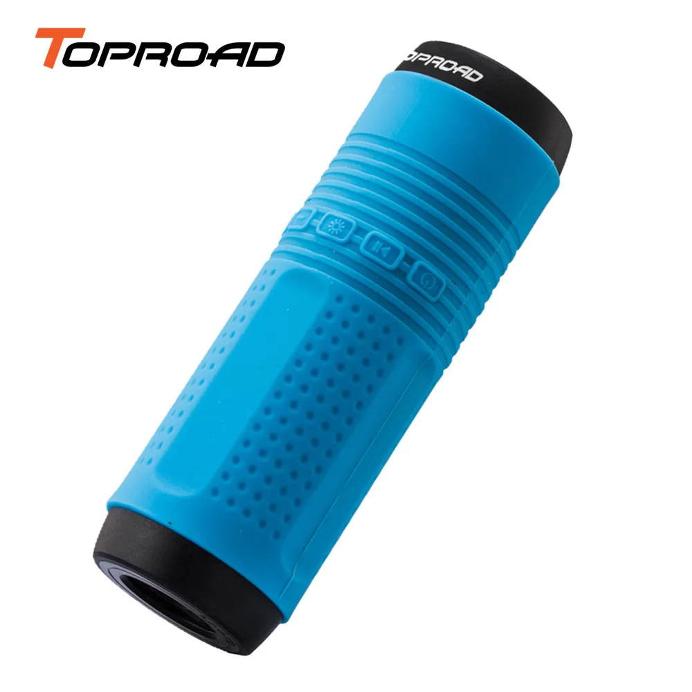 

TOPROAD Outdoor Bluetooth Speaker Waterproof Power Bank Bicycle Speakers Wireless Bass altavoz Support SOS Light with Bike Mount