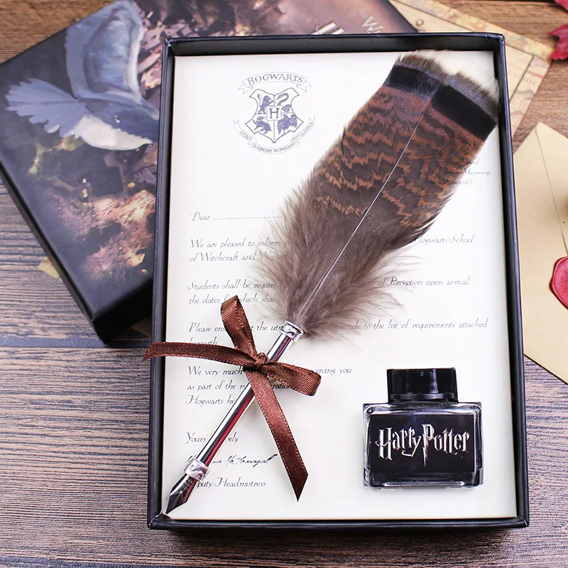Harry Potter Vintage Feder Stift Geschenk set F r Fans