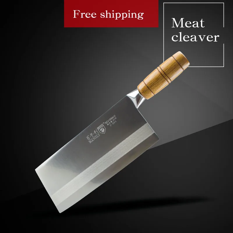 Chinese meat cleaver 5cr15MOV Food slice kitchen knife Chinese meat cleaver 5cr15MOV Food slice kitchen knife