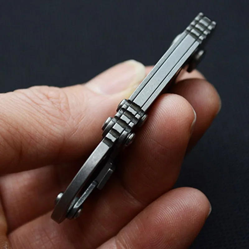 Мини карманный складной нож Stonewash открывалка для бутылок с брелком спорта на