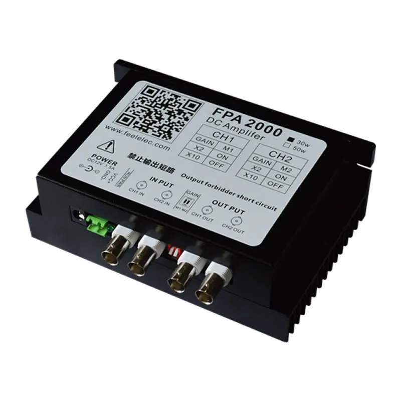 

High Precision 30W 50W Signal Booster 2-channel Amplify 2 Signals Power DC Amplifier For Any Waveform Function Signal Generators