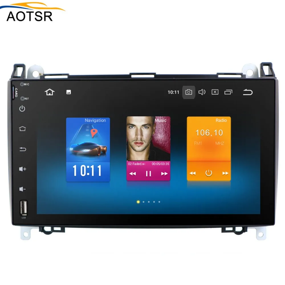 Автомобильный DVD плеер для Mercedes Benz Sprinter W169 W245 W906 A B Class B200 Vito 2004 2012 GPS Navi Радио стерео