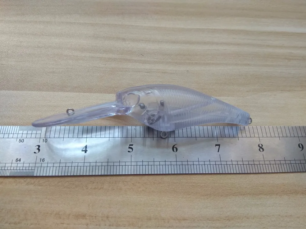 

10pcs Unpainted Fishing Lure Body Crankbaits Hardbaits Fishing Wobbler Artificial baits 120mm 19gr. Blank lures ZEBFO