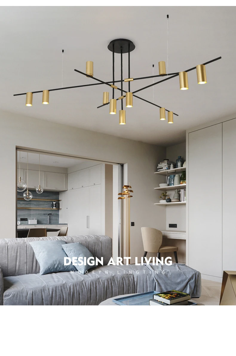 Nordic mordern iron led Designer Pendant Lighting fixtures Light Lamp Kitchen12