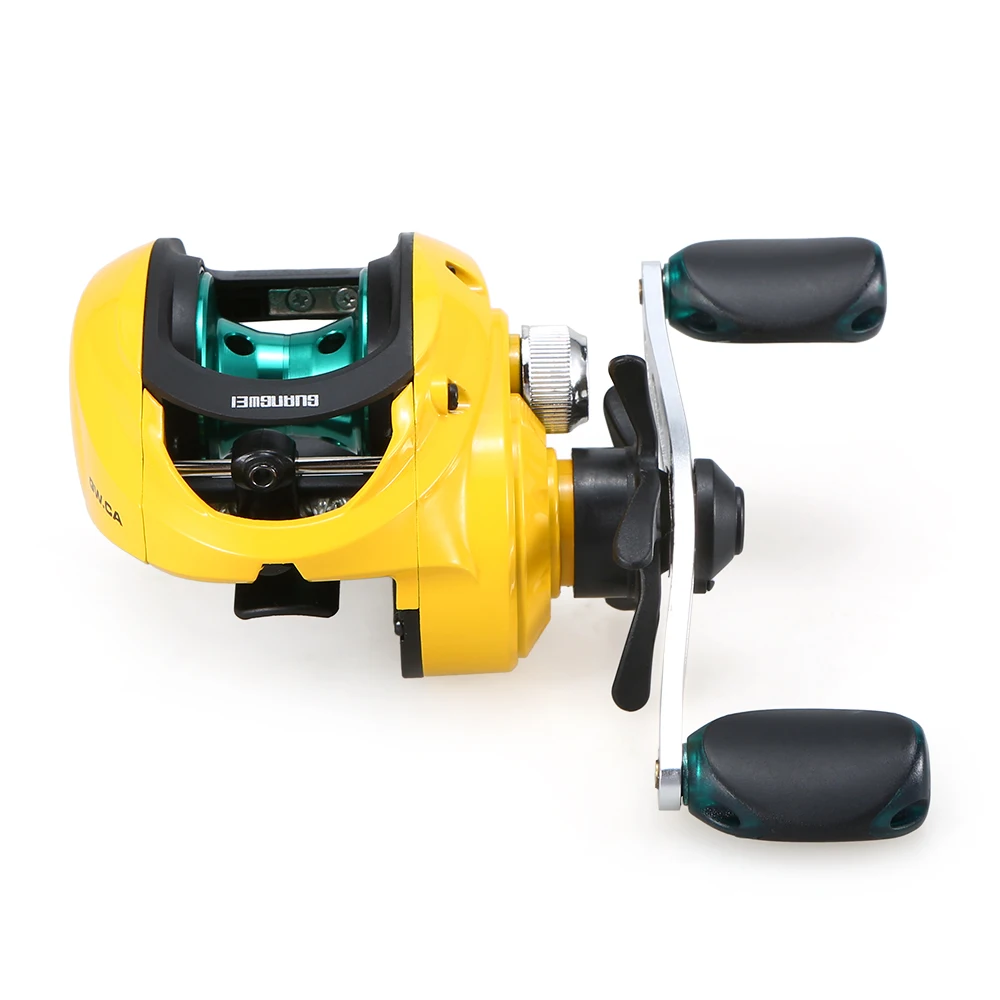 8+ 1BB шариковые подшипники правая/левая катушка для наживки 6,1: 1 Рыболовная катушка для наживки 12 уровневая Магнитная Тормозная система для ловли карпа Pesca