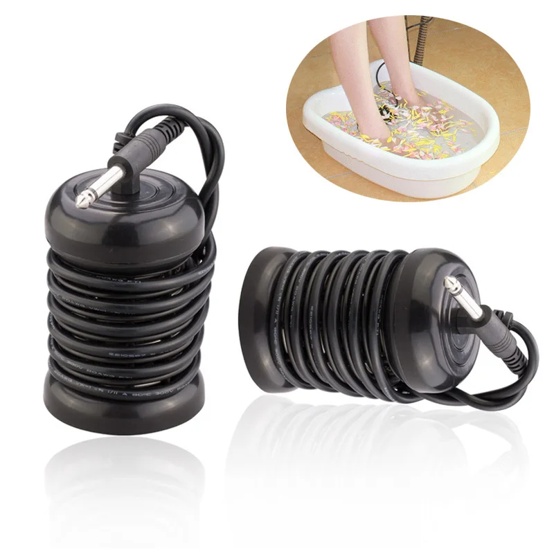 Pro Detox Foot Bath Arrays Round Stainless Steel Array Aqua Spa Foot