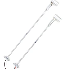 Кунг 2 Вт Светодиодный светильник на столбе, светильник для бутика, шкафа, стола, фото, точечный светильник, 4 шт., Светодиодный точечный светильник для шоу, чехол