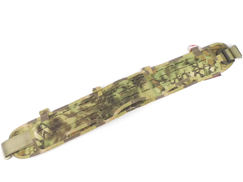 

Laser-Cut PALS Padded Belt Rigger Belt Tactical Belt MOLLE Belt In Kryptek Mandrake+Free shipping(STG050419)