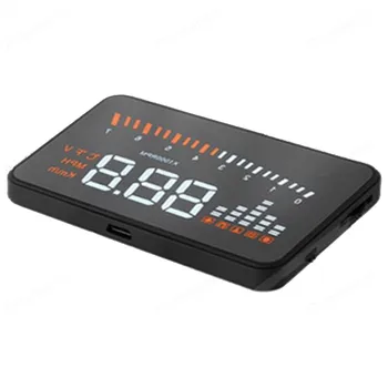 

Multi color HD 3 Inch screen X5 Smart Gps Digital voltage speedometer warning car HUD display HUD display