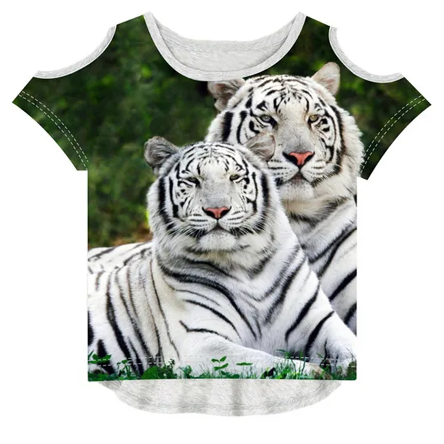girls tiger t shirt