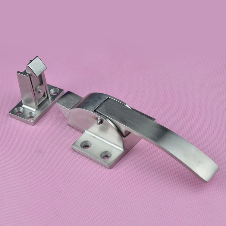 

Freezer handle oven cabinet door hinge Cold storage door knob adjusable latch hardware pull cookware part Industrial plant
