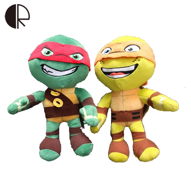 

33CM TMNT Plush Dolls 2016 Hot Sale American Anime Teenage Mutant Ninja Turtles Action Figures Boys & Girls Stuffed Cartoon Toy