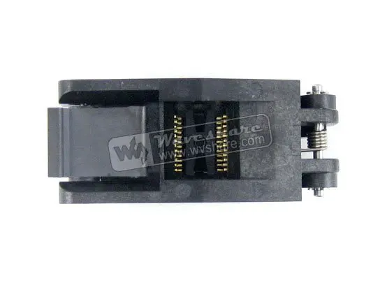 

Modules SSOP24 IC Test Socket TSSOP24 FP-24-0.65-01A Enplas Programmer Adapter with 24 pins 5.6mm Body Width 0.65mm Pitch