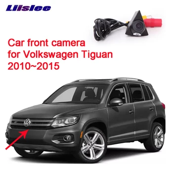 

LiisLee Front Car Camera Special Car installed in cars logo for Volkswagen Tiguan 2010~2015 Waterproof Night vision CCD full hd