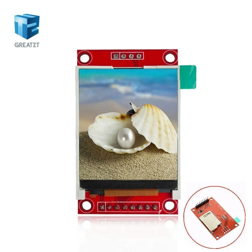 

1PCS TZT 1.8 inch TFT touch LCD Module LCD Screen Module SPI serial 51 drivers 4 IO driver TFT Resolution 128*160