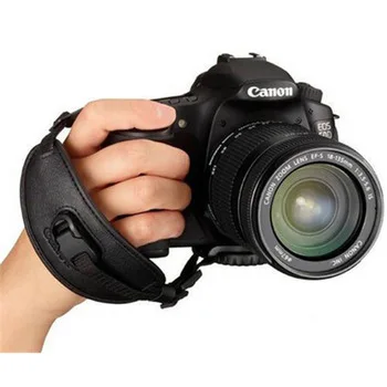 PU Leather Practical SLR E2 Camera Hand Grip Wrist Strap For Canon Camera O3