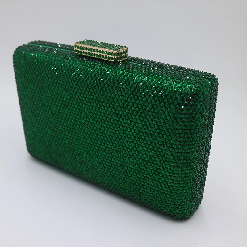 NUPHIA-Clutch de cristal verde oscuro para mujer, bolsos de noche para  fiesta, graduación, Esmeralda - AliExpress Maletas y bolsas
