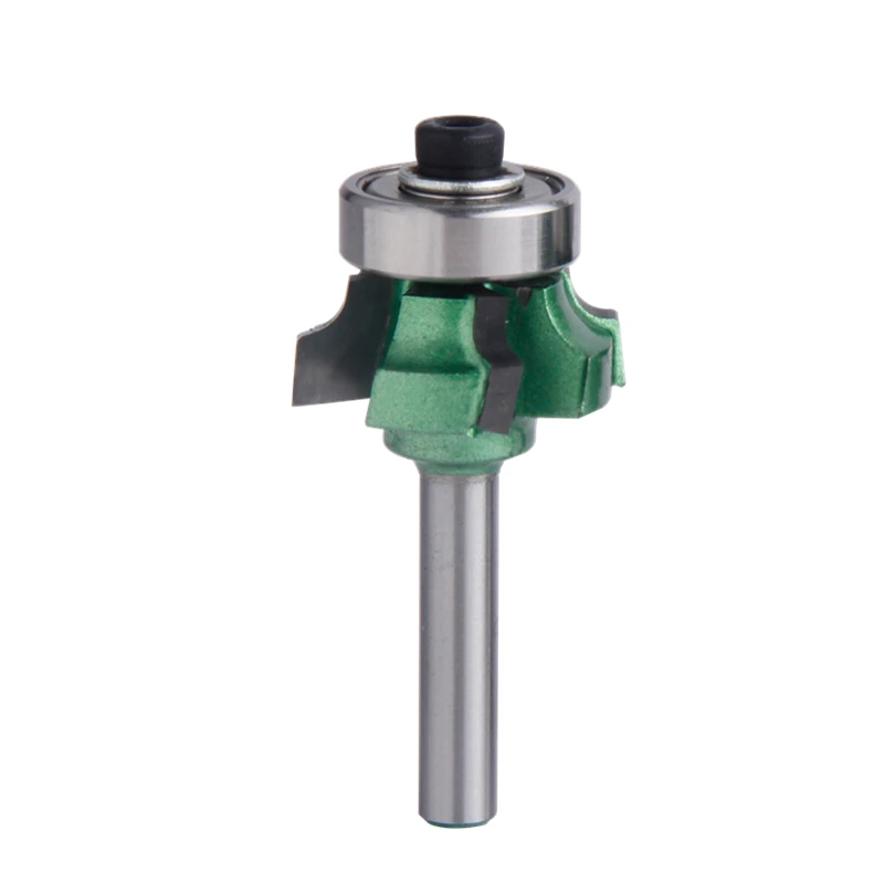 Trimming Knife 4Teeth Woodworking Milling Cutter 1/4*R3 Trimmer Edge