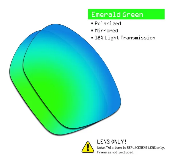 SmartVLT поляризованные Сменные линзы для солнцезащитных очков Oakley Twoface XL-несколько вариантов - Цвет линз: Green-ShieldCoat