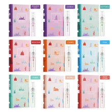 Maycreate Cities серия 9 шт. парфюмерный костюм для женщин, натуральные ароматы, несколько ароматов, серия Cities