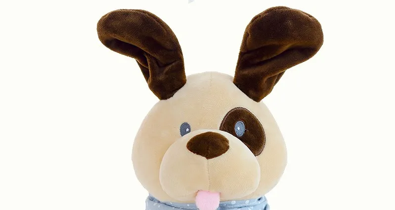 VIP Ссылка для электронные плюшевые игрушки собака слон медведь - Цвет: dog beige