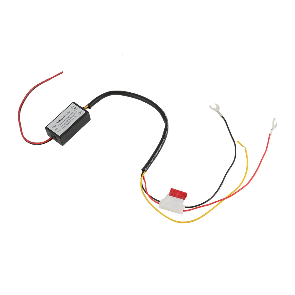 

1PC Practical Car Led Daytime Running Light Relay Harness DRL Control ON OFF Automatic Dimmer