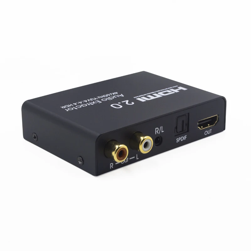 AIXXCO HDMI 2,0 к HDMI аудио экстрактор поддержка 4 к/60 Гц YUV 4:4:4 HDR ARC для HD коробка PS3 PS4