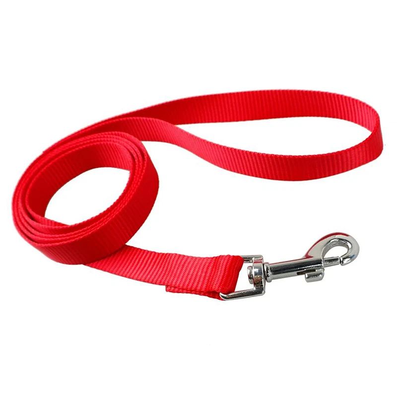 

High Quality Solid Cat Walk The Dog Collar Leash For Dogs Pet Leashes Leather Belt Durable Fastness Pets Cats Chains