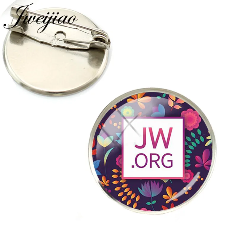 JWEIJIAO JW.ORG брошь в виде художественного изображения с отворотами стиле очевидцы JW
