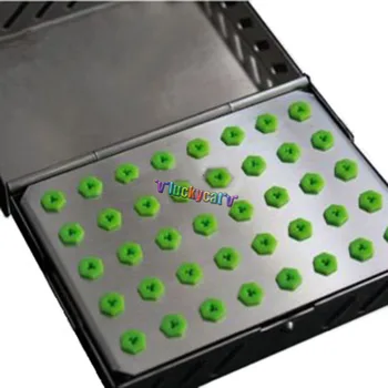 

1Pc Dental Tool Implant Bur Drill Sterilization Cassette Kit Organizer Box New