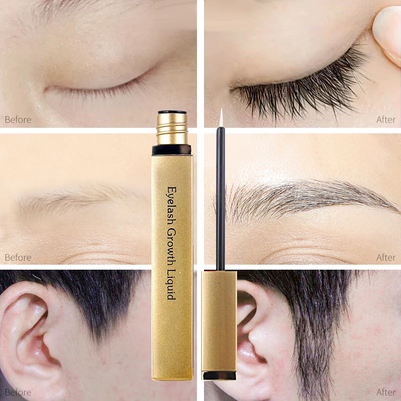

BEACUIR Hyaluronic Acid Eyelash Growth Eye Serum 7 Day Eyelash Longer Fuller Thicker Lashes Eyelashes Eyebrows Enhancer Care