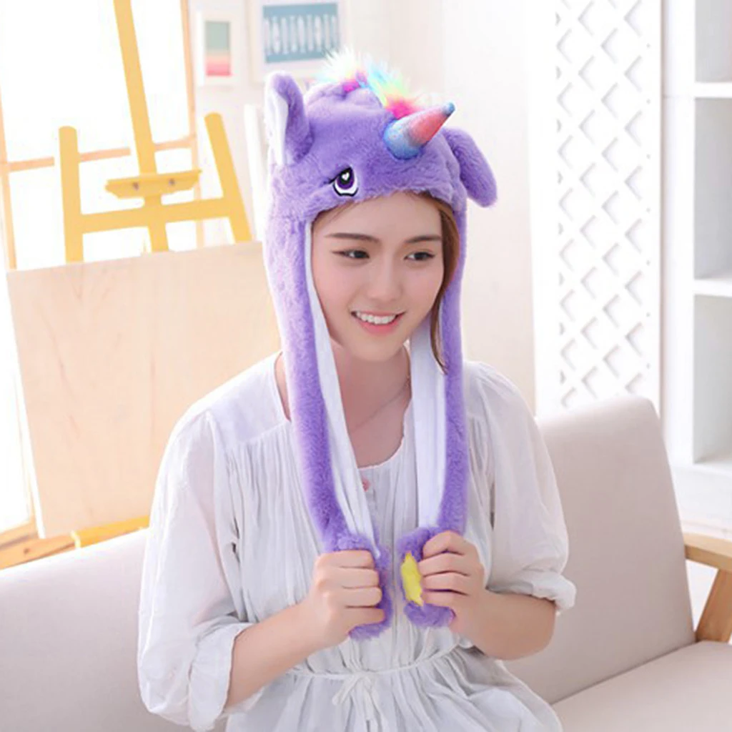Novelty Funny Plush Animal Hat Cap Party Gift Halloween Christmas Fancy Dress Cosplay Photo Props | Тематическая одежда и