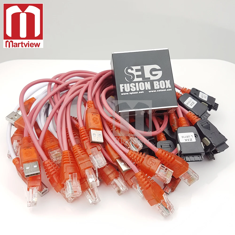 

Martview SELG Fusion Box SETOOL3 SE Tool Box Full ACT Pack With 30pcs Cables