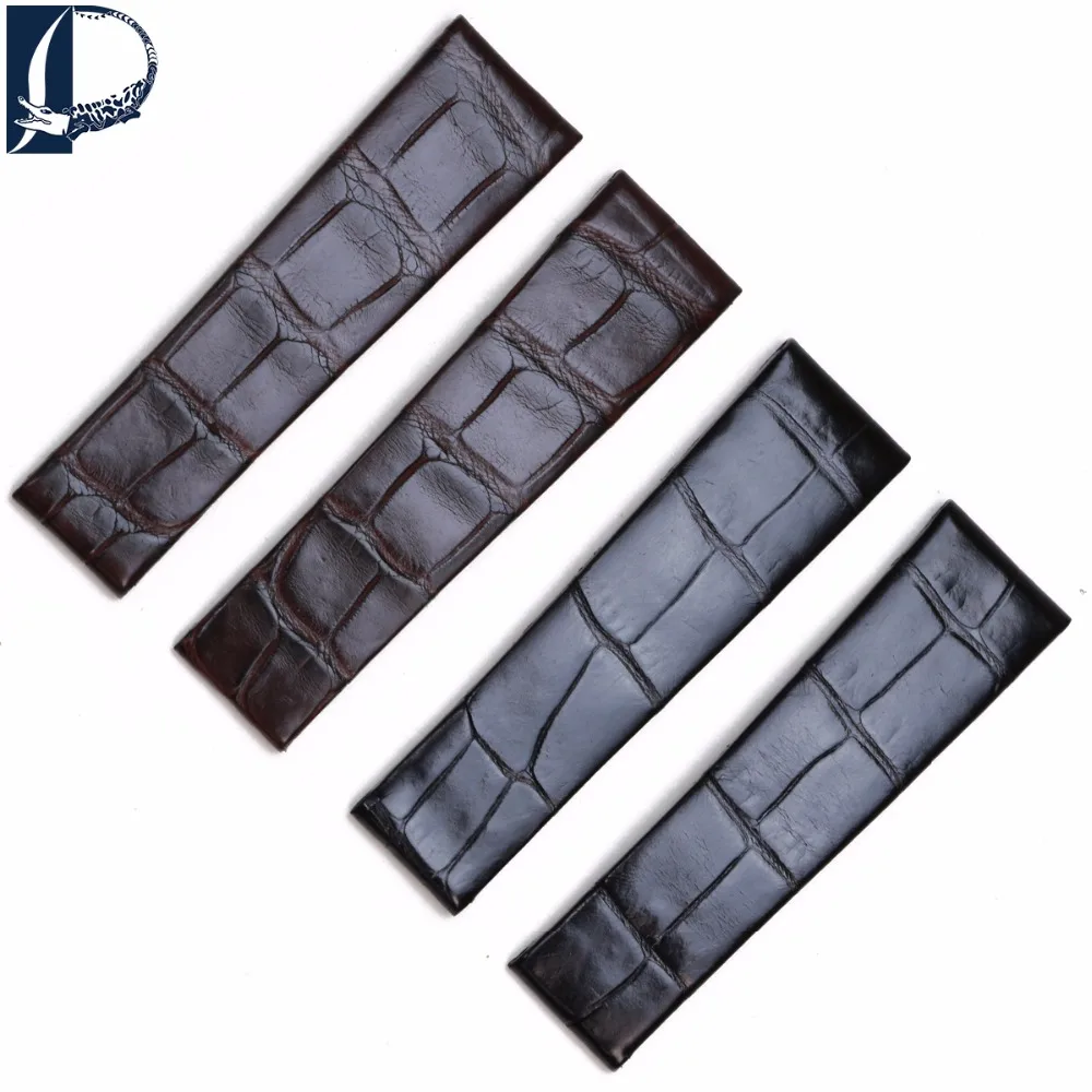 Pesno Vera Pelle Di Coccodrillo Accessori Per Orologi In Pelle Cinturino In Bambù Orologio Da Polso Adatto Per Rolex Cellini