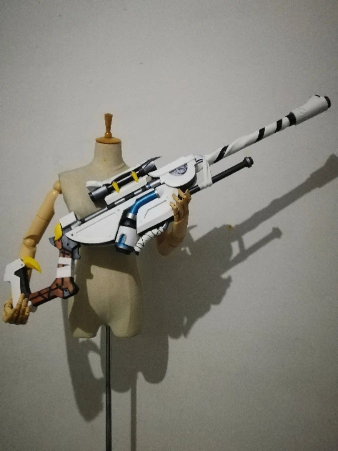Overwatch Ana Skin Снежная Сова оружие Косплей Реплика Biotic Rifle Pro'p|Реквизит для костюмов|