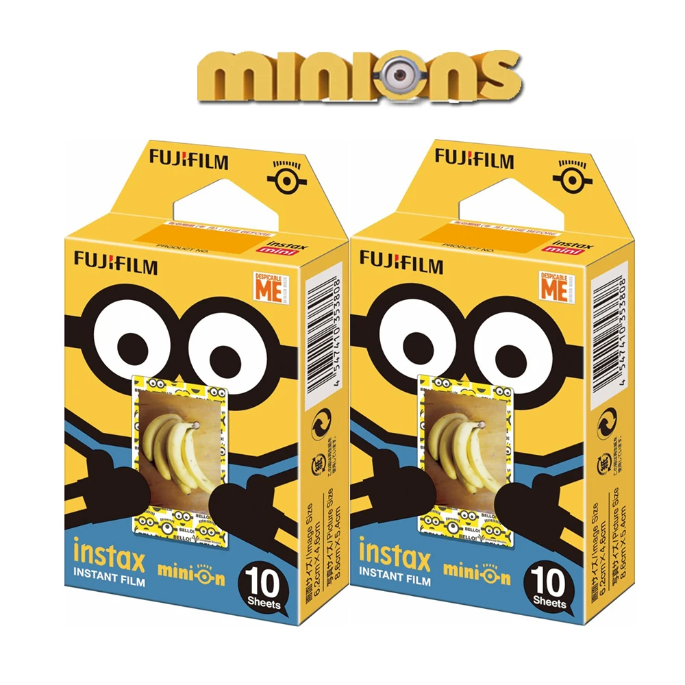 Fujifilm Instax Mini 8 Плёнки Миньон DMF желтый банан 20 листов для Fuji момент мини 9 25 70 90 фото